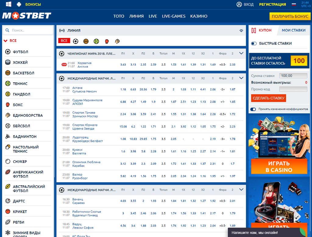 Mostbet Kazino İcmalı